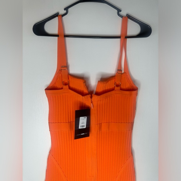 Misty Bandage Midi Dress - Orange 
Fashion Nova - Picture 7 of 10